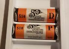 2002 P&D Louisiana State Quarters 40 Coin 2 Mint Roll Set