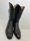 Lucchese Since 1863 Mens 12D Cowboy Western Boots Exotic Handmade Alligator Head