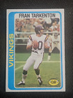 1978 Topps Set Break #100 Fran Tarkenton Minnesota Vikings Football Card-EX+/NM