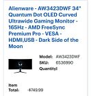 Alienware Aw3423dwf Monitor
