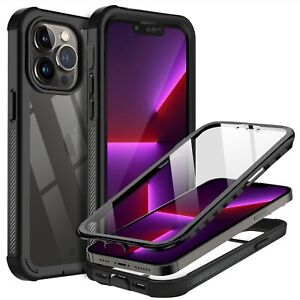 For iPhone 11 12 13 Pro Max Case Cover Shockproof Waterproof w/ Screen Protector