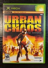Urban Chaos: Riot Response (Microsoft Xbox, 2006) Complete CIB Tested W/ manual