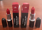 MAC Luster Lipstick #502 Cockney 0.1 oz /3 g Full Size  New In Box LOT OF 2