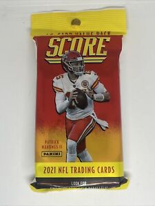 2021 Panini Score NFL Football 40 Card Value Cello Fat Pack Lawrence,Fields