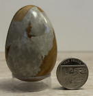Mineral Specimen, Polished Onyx Egg, Brown/Grey, 59mm, 146g, (E13)
