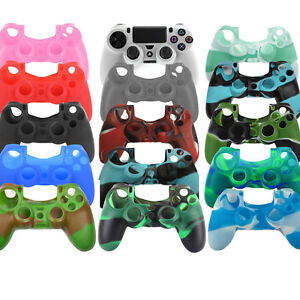 Silicone Rubber Gel Cover Case Skin For Sony Playstation 4 PS4 Controller