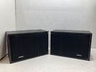 Pair Of Two Bose 201 Series III Direct Reflecting Bookshelf Speakers Black