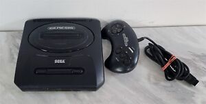 A-87 VINTAGE SEGA GENESIS GAME CONSOLE W/ CONTROLLER ONLY NOT TESTED
