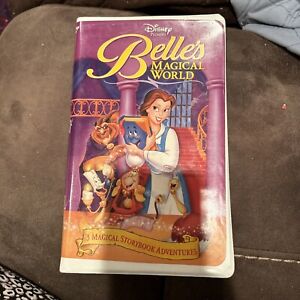 New ListingBeauty and the Beast: Belles Magical World (VHS, 1998) Pre Owned