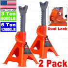 3T / 6T Heavy Duty Jack Stands With Dual Locking For Car Truck Tire Change Lift