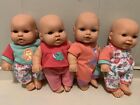 New ListingLot 4 small vinyl plastic 9” Baby Dolls twins boy girl toys 945 950 TR-16 outfit