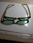 Foster Grant Vintage Women's Glasses Cat Eyes Green Lenses SW-12 03 Dipper