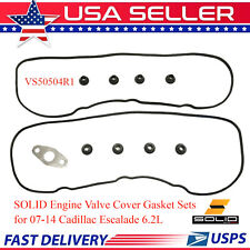 SOLID!! Valve Cover Gasket Set For 2007-2014 Cadillac Escalade 6.2L VS50504R-1
