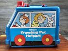 Vintage Dogs/Cats 1970S  Toy Playskool Traveling Toy Hospital Playset