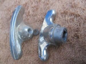 1920s 1930s rear seat vent window butterfly type crank handles knobs vintage