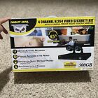 Night Owl 4 Channel H.264 Video Security Kit Camera System W/ 2 Cam & 500GB HD