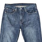 Levis 527 Men's Size 34x32 Blue Denim Straight Jeans (Tag Size 34x34)