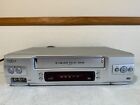Sanyo VWM-800 VCR VHS Player Tape Recorder Vintage HiFi Stereo Home Video Silver