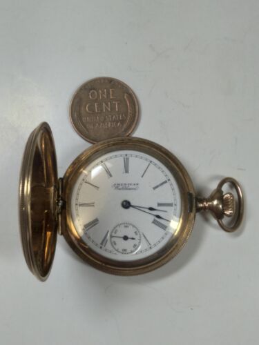Working Antique 1894 Waltham Grade 60  Gold Filled Pocket Watch