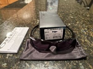 Oakley FIVES Squared Sunglass 9238.  Polished Black/Grey.  New In Box.