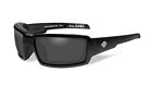 Harley-Davidson Black Wiley-X Jumbo Motorcycle Sunglasses Grey Lens HDJUM01