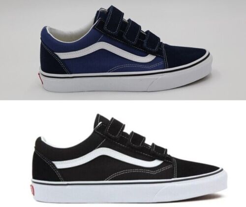 Vans Men's Sizes Suede Old Skool V Skate Shoe Black/True White VN0A3D29OIU