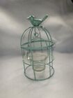 Decorative Metal Bird Cage with Candle Holder