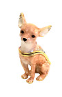 Starlight Chihuahua Hinged  Trinket / Jewelry Box Pewter Bejeweled Kingspoint