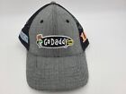 Vintage Danica Patrick #10 Go Daddy Mesh Trucker Adjustable Hat Cap NASCAR Gray