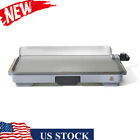 Large Electric Griddle Countertop Kitchen Flat Grill Indoor Nonstick Plate BBQ