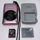 Canon PowerShot Pink Digital ELPH SD1300 IS 12MP Digital Camera Charger Battery