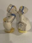 Vintage Dutch Boy And Girl Kissing Salt And Pepper Shakers