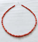 100%Natural Coral Undyed Beads-Mediterranean Red Coral Sea Beads Loose Gemstone.