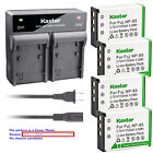 Kastar Battery Rapid Charger for NP85 NP85 Aiptek AHD H23 Easypix DVX5233 Camera