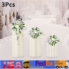Foldable Cardboard Centerpiece Display,Wedding Centerpieces Cardboard Vases 3pc