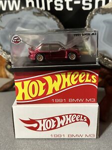 Hot Wheels RLC Exclusive 1991 BMW M3 Red
