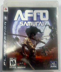 Afro Samurai (Sony PlayStation 3, 2009) complete with Manual