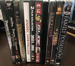 New ListingLot Of 10 DVD Movies Action/Horror Genres 3 New Sealed Good Variety