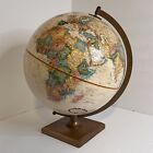 Vintage Replogle 12” Diameter Globe, World Classic Series By Leroy M. Tolman