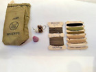 New ListingVintage ARMY HOUSEWIFE SEWING KIT- Cloth Bag with sewing Accessories
