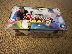 New Listing(1) FACTORY SEALED 2023 Bowman Draft MLB Baseball JUMBO Hobby Box 3 Autos PER