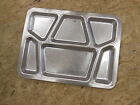 Vtg Stainless Steel Metal US Navy CARROLLTON Mess Hall Prison Food Tray 1940's