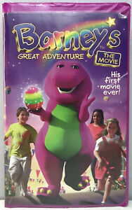 Barney & Friends Great Adventure Movie VHS Video Tape BUY 2 GET 1 FREE! PBS Kids