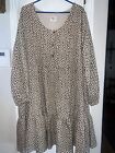 Hayden Los Angeles Dress 2XL Lined Black/tan New With Partial Tag
