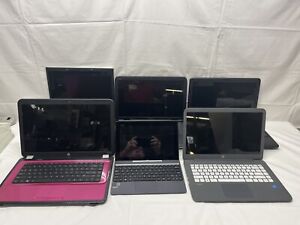Lot 6 Laptop- Toshiba, HP, Asus, & Lenovo - AS-IS UNTESTED