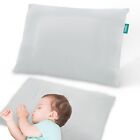 100% Cotton Small Toddler Pillow with Pillowcase Soft Travel Pillow 13