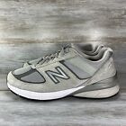 New Balance Men’s 990v5 USA Gray Suede Athletic Running Shoes Size 9 2E