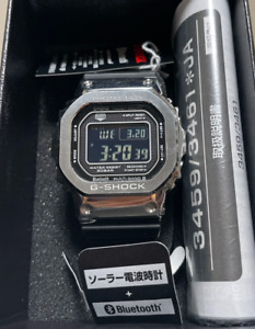 【 Excellent+ 】Casio G-SHOCK GMW-B5000-1JF Radio Solar Stainless Steel With/Box