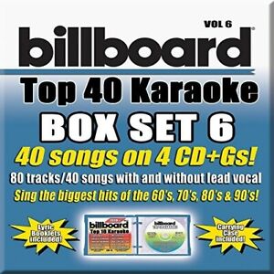 Billboard Top 40 Karaoke (CD) - Box Set Vol. 6