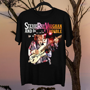 Stevie Ray Vaughan T-Shirt Music Tour Shirt Unisex For All Fans Full Size S-5XL